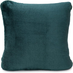 Gözze - Husă de pernă confortabilă, Merino Feeling, 50X50 Cm - Verde închis Paturi si Cuverturi Besuche den GÃ¶zze-Store