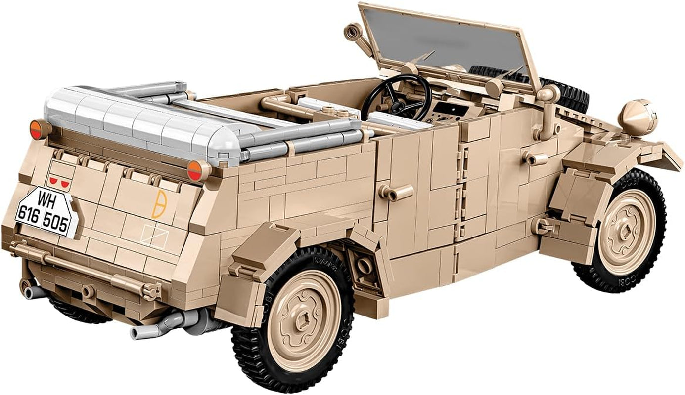 COBI 2803 Kubelwagen Personenkraftwagen TYP 82, Schwarz