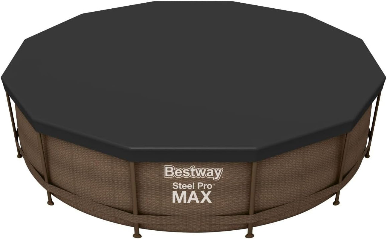 Prelată Bestway PVC Ø 370, neagră, rotundă