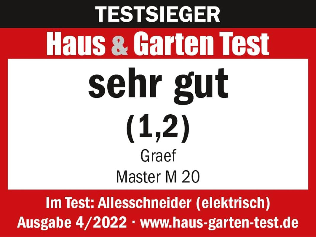 GRAEF Master M20EU Multi Slicer din oțel inoxidabil, argintiu Rasnite si Feliatoare Naty Shop