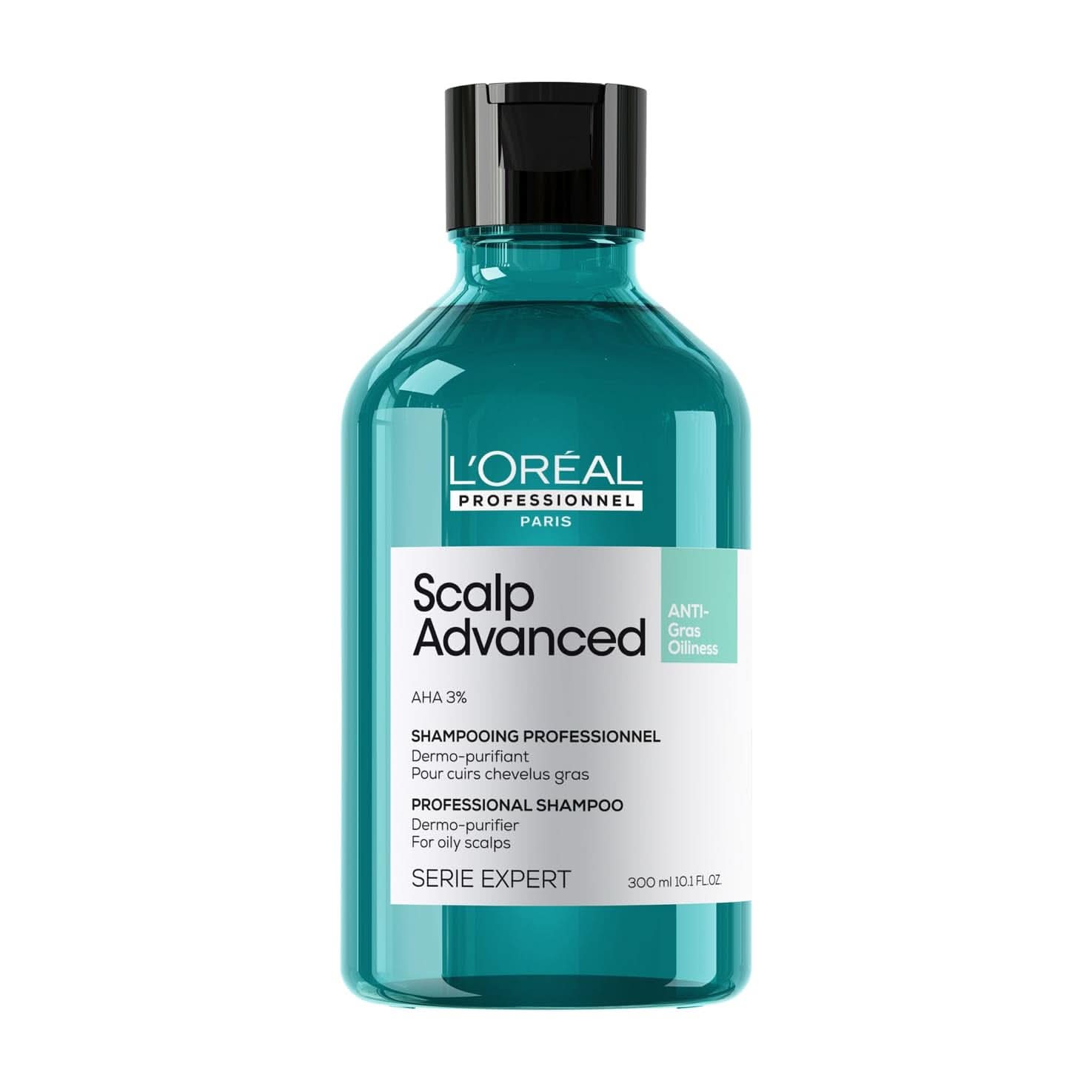 L'Oréal Professionnel Șampon de păr pentru curățarea scalpului gras, 300 ml Duș și baie Naty Shop