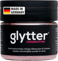 Glytter Glitter Powder For Drinks (roz) - Glitter comestibil pentru băuturi și lichide, Roz, 10 de grame Naty Shop