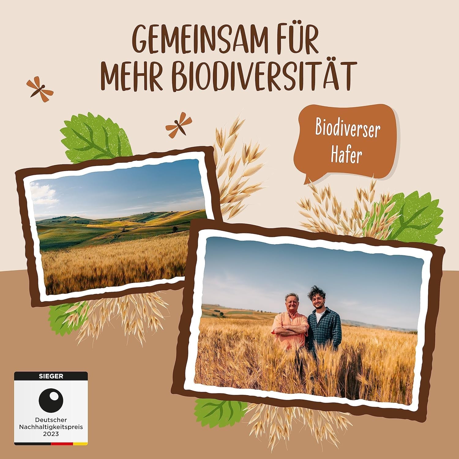 Allos Bio Haferdrink Barista | Milchalternative aus Hafer | Schaumbarer Drink auf Pflanzenbasis | Perfekt für Kaffee | Veganer, laktosefreier Drink | 1 Liter (6 Stück)