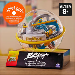 Spin Master Games - Labirint cu bile 3D Perplexus Beast cu 100 de obstacole, joc de răbdare pentru copii de 9 ani și peste și adulți