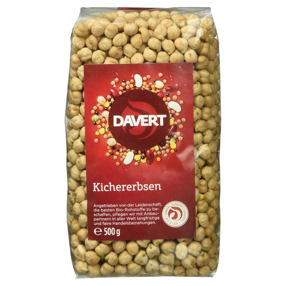 Năut Davert Bio, 500 g