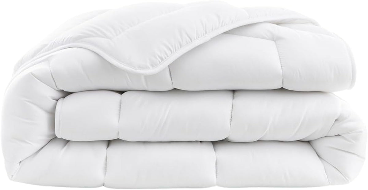 Abeil Husă de plapumă Acaristop cu efect împotriva acarienilor și antibacterian, poliester, alb, 220 X 240 cm Plapumi si pilote Naty Shop Titlu implicit