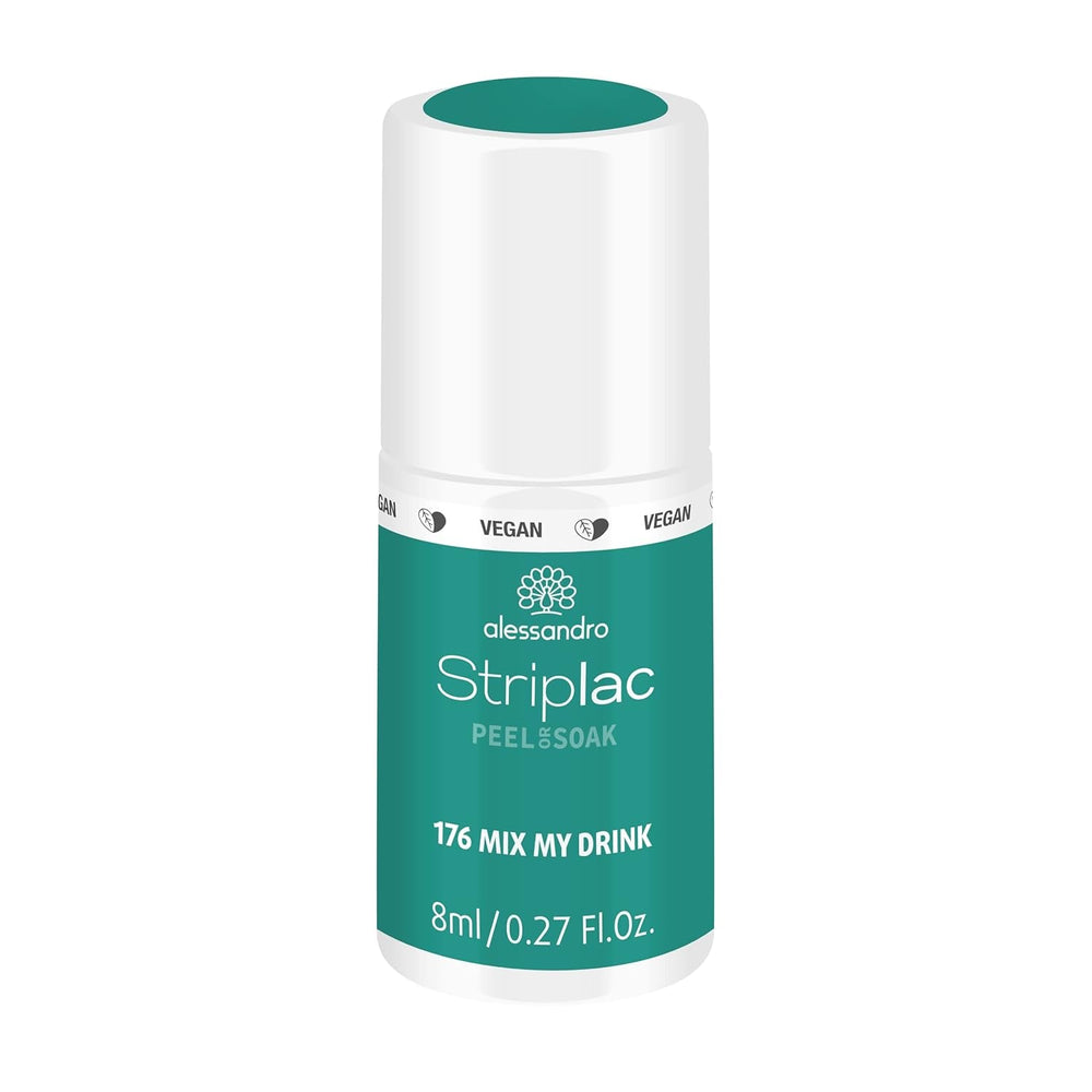Oja UV alessandro Striplac Lavender Lemonade – Delicată și de lungă durată – Îndepărtare ușoară datorită tehnologiei de îndepărtare – Vegană și cruelty-free – 8 ml