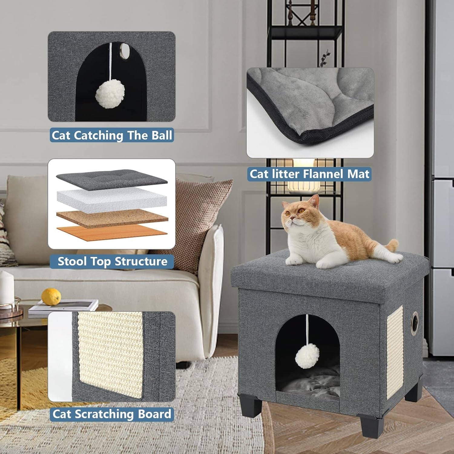 Pături & Mobilier, Animale de companie, Peșteri & Case, Pisici, Paturi pentru pisici, Pisici - culcusuri, saltele