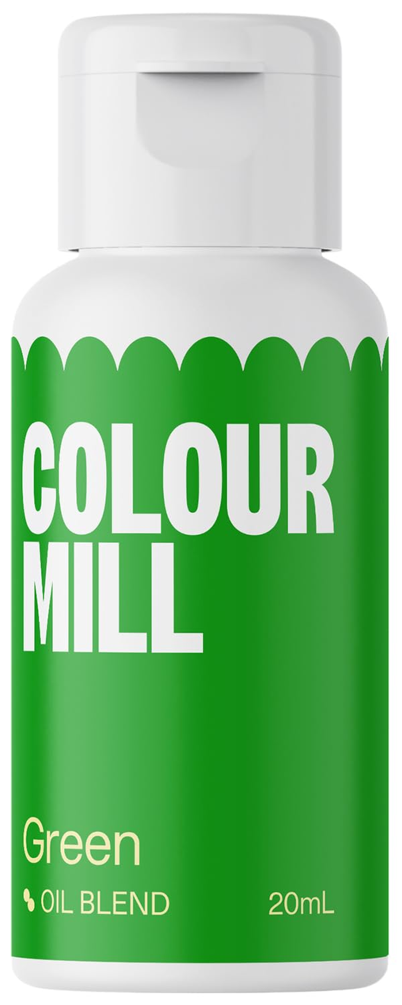 Colorant alimentar pe bază de ulei Oil Blend, 20 ml Naty Shop Verde 20 ml