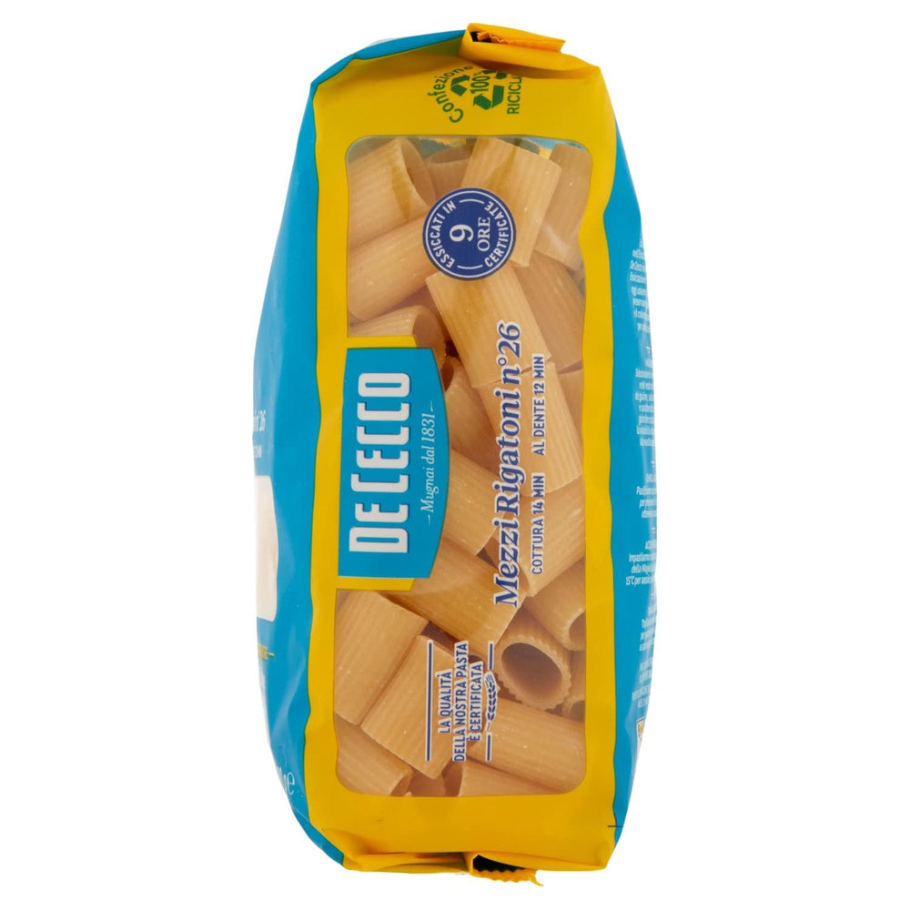 Paste Mezzi Rigatoni, pachet de 1 (1 x 500 g)