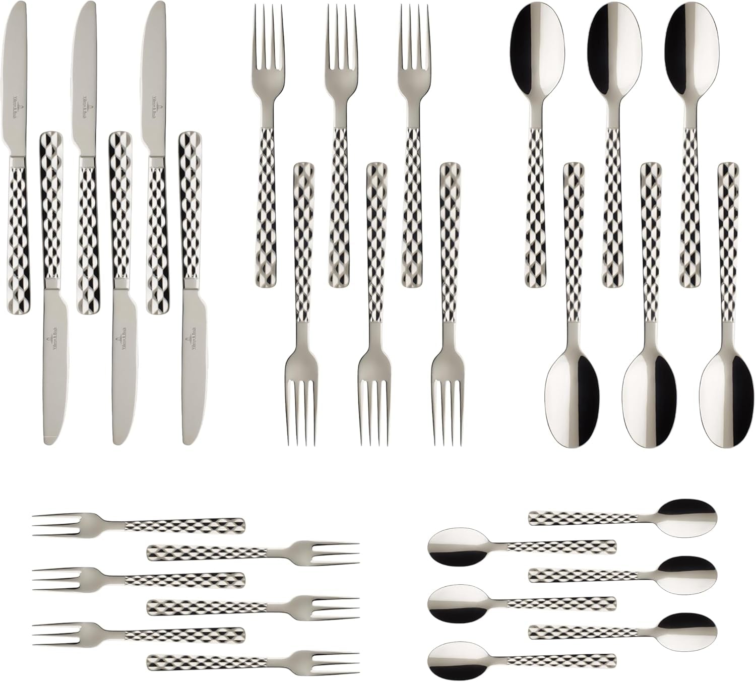 Villeroy & Boch - Boston set tacâmuri 30 piese, 6 persoane Bucatarie Naty Shop