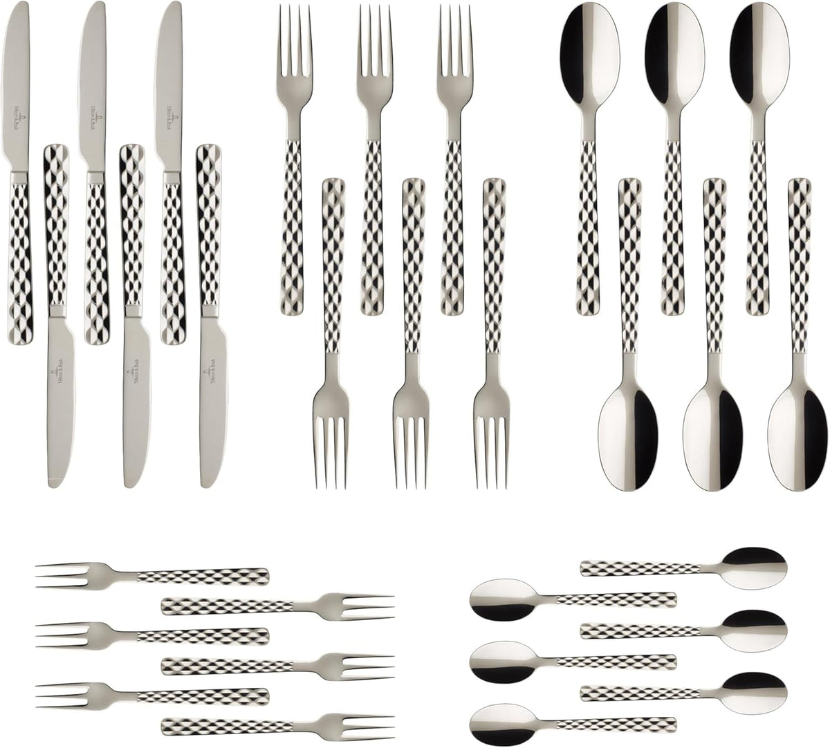 Villeroy & Boch - Boston set tacâmuri 30 piese, 6 persoane Bucatarie Naty Shop
