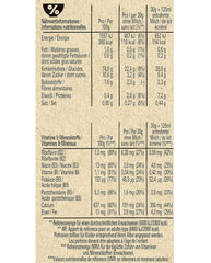Nestlé Fitness, Fulgi de mic dejun preparați cu 57% cereale integrale, fulgi de mic dejun cu mai puțin zahăr, cu vitaminele B2, B6, calciu și fier, pachet de 7 (7 x 375 g)
