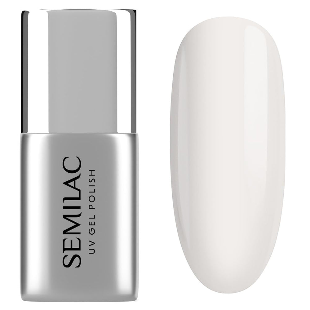 Lac de unghii Semilac Top Coat 7 ml, inovator, UV/LED, pentru ojă hibridă, finisaj lucios, protejează, transparent