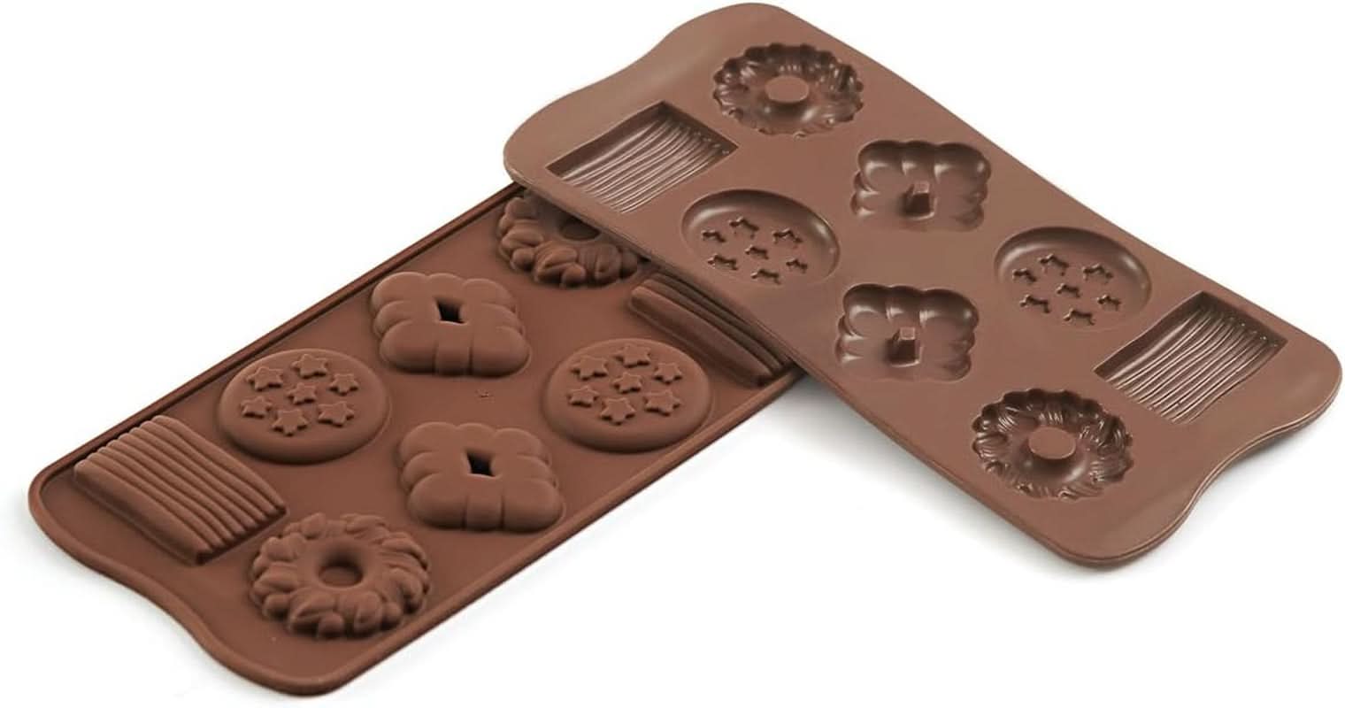 Silikomart 22.125.77.0065 SCG25, Choco Biscuit Bucatarie Naty Shop