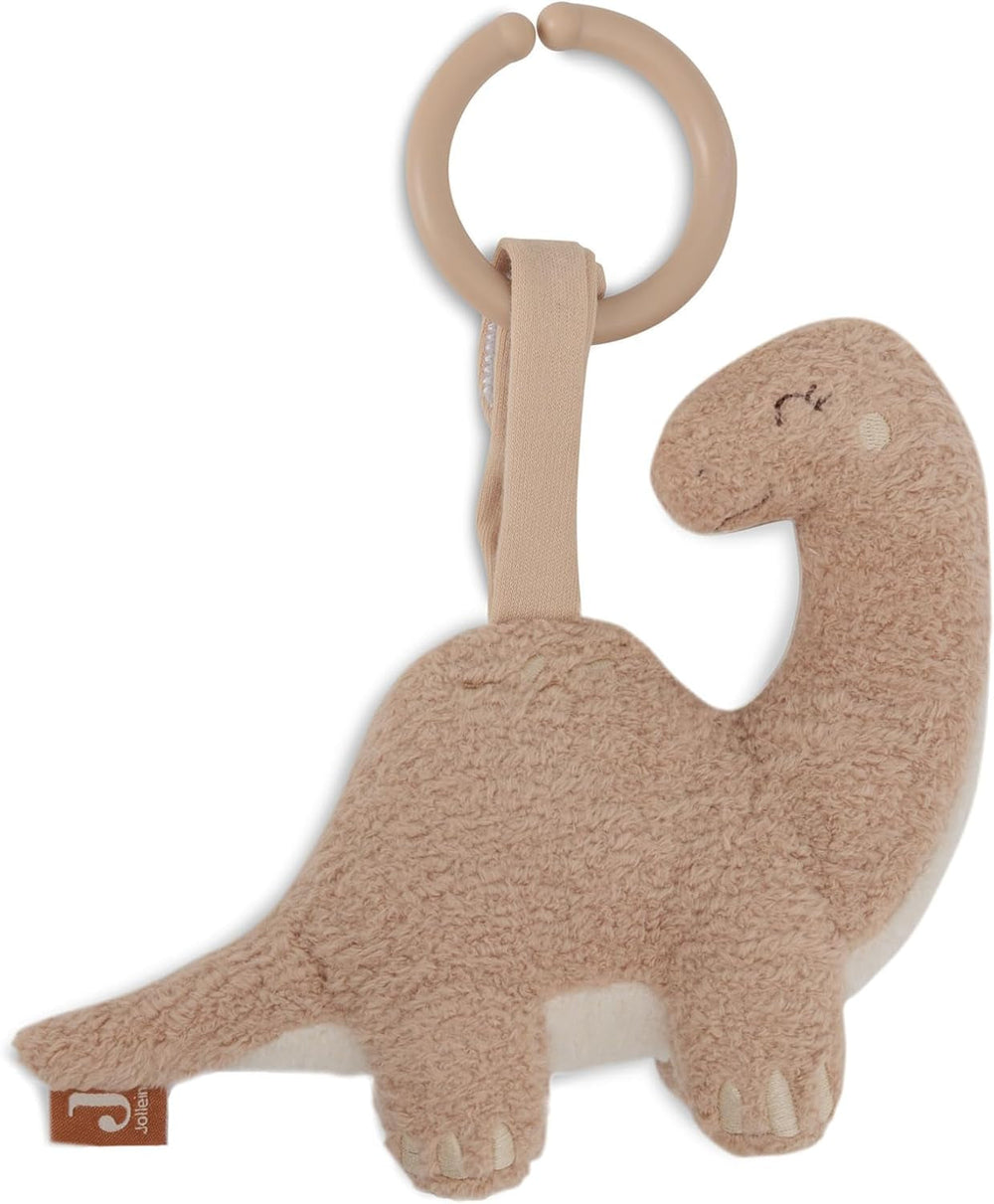 Jollein baby play train Roarsome - Pentru agățat - Jucărie pentru cărucior - Jucărie pentru scaunul de mașină al bebelușului - Accesorii pentru cărucior - Dinos și frunze Jucarii Bebe Naty Shop Roarsome