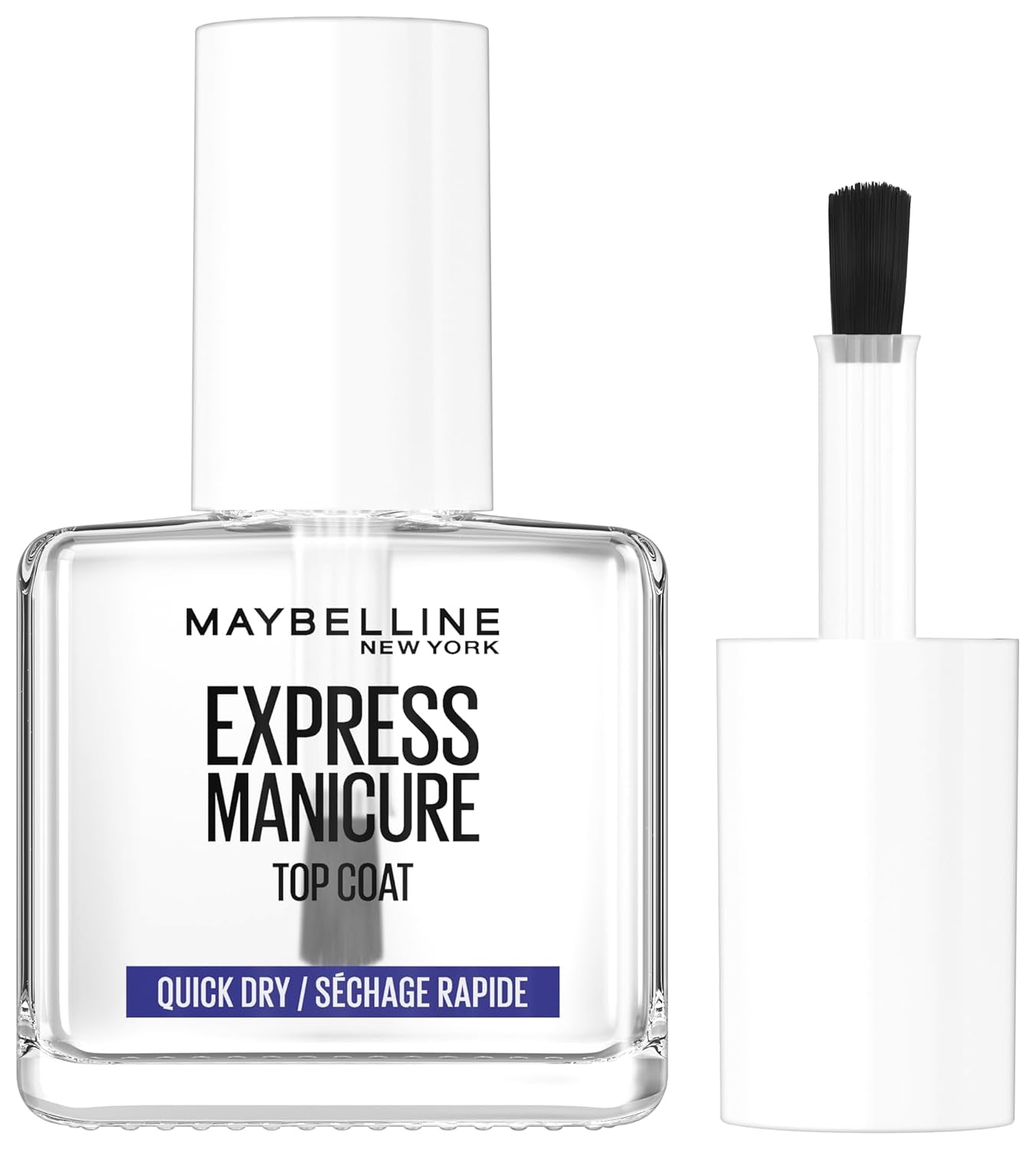 Oja Maybelline New York, Top Coat cu Uscare Rapidă Express Manicure, Transparent, 12 ml