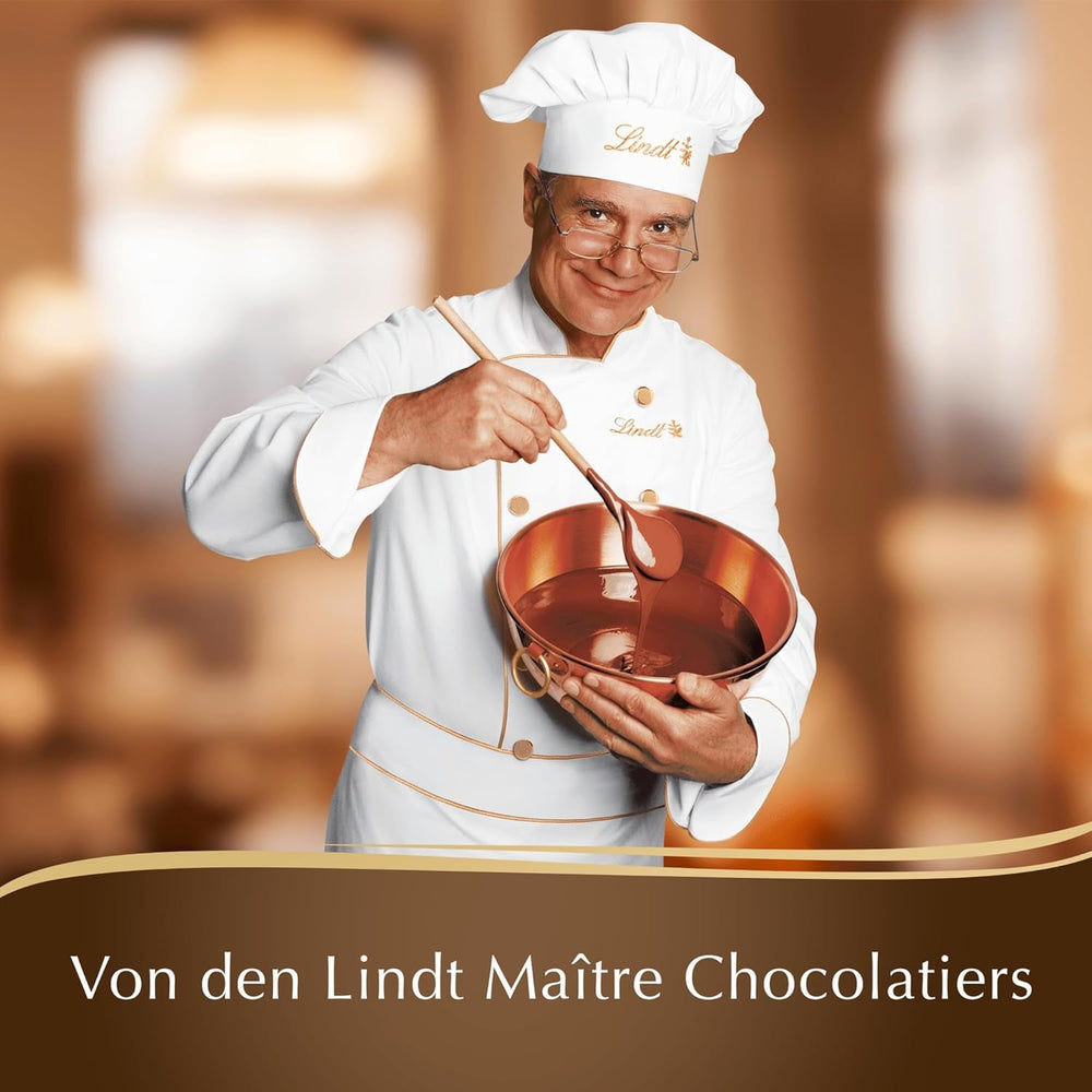 Lindt Chocolate | Baton de ciocolată neagră fără zahăr adăugat | 100g | Cea mai fină ciocolată neagră cu 55% cacao, fără zahăr adăugat și fără gluten | Baton de ciocolată fără gluten