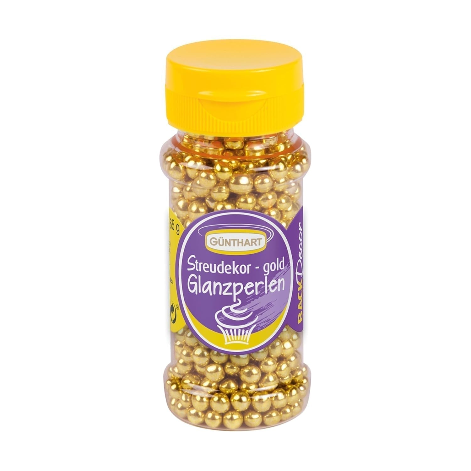 Günthart Backdecor, Perle strălucitoare aurii, 65 grame Naty Shop 65 grame