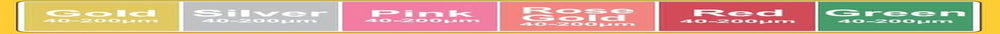 Glitter comestibil, set 6 nuante, 5 grame Glitter Naty Shop