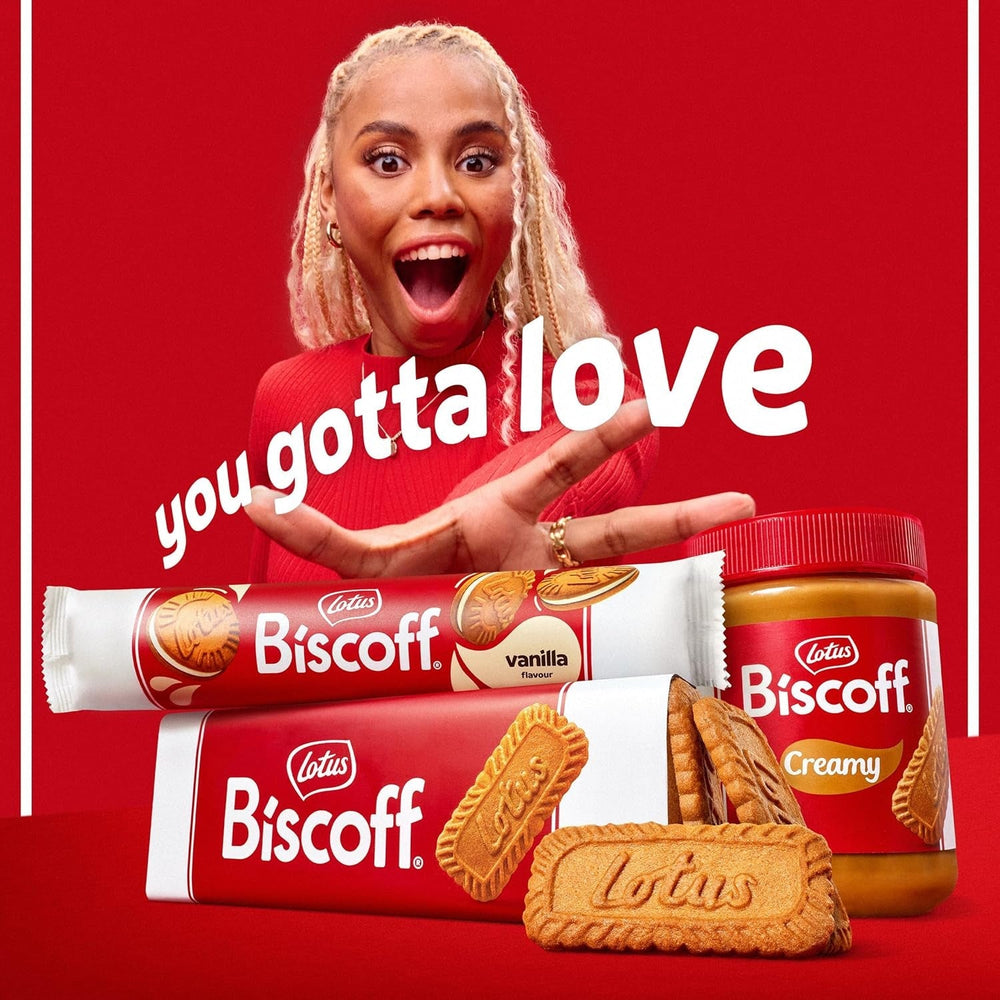 Lotus Biscoff | Biscuite Caramelizate | 150 Biscuiți Ambalați Individual | Doar Ingrediente Naturale | Vegan | 150X1 | 938G
