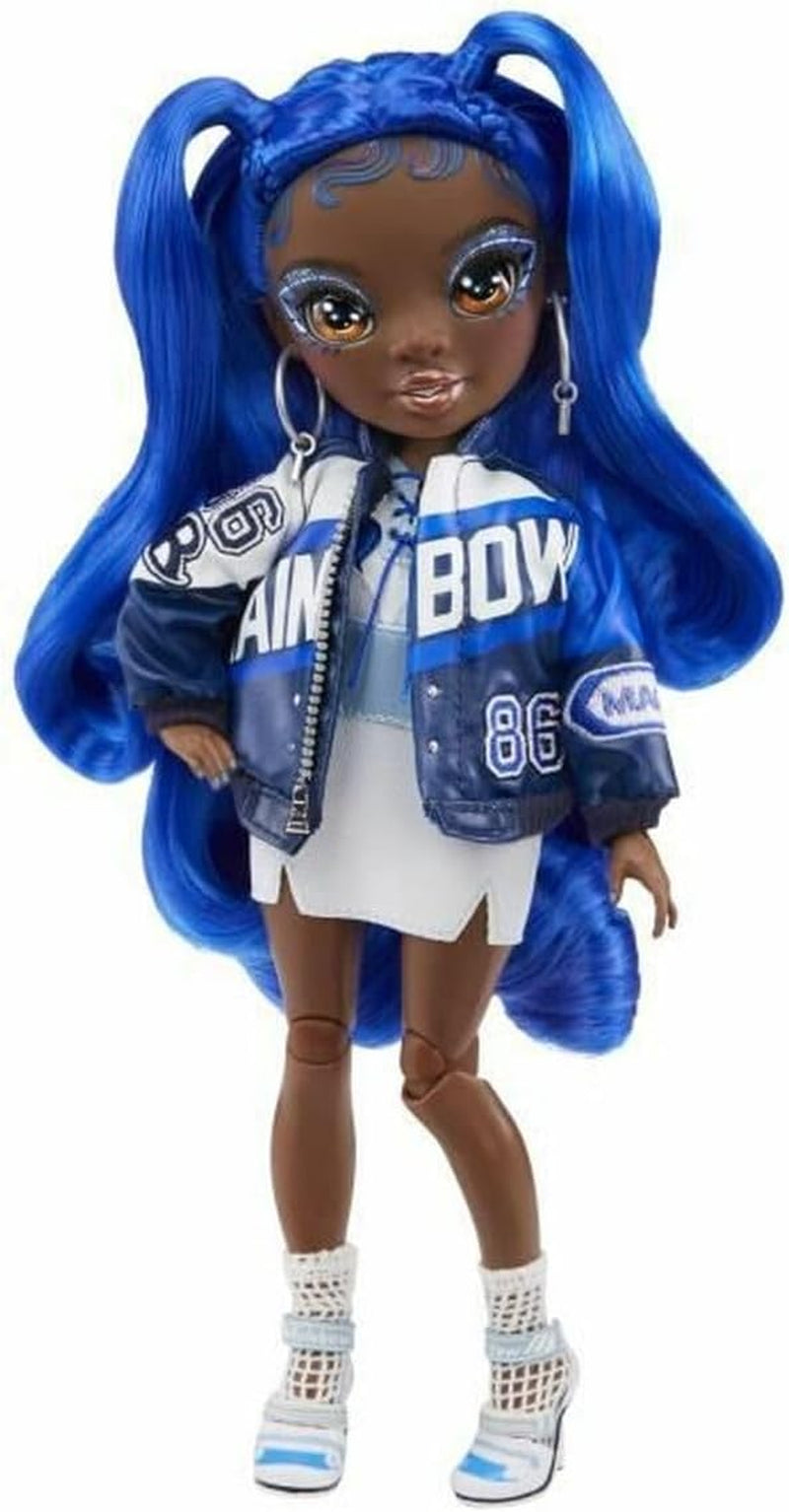 Rainbow High Modepuppe - Coco Vanderbalt - Kobaltblaue Puppe - Inkl. 2 Mix & Match Designer-Outfits und Accessoires - Für Sammler und Kinder von 6-12 Jahren