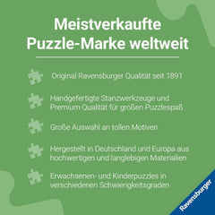 Ravensburger puzzle pentru copii - 13698 Magical Unicorns - Unicorn puzzle pentru copii cu vârsta de 6 ani și peste, Cu 100 de piese în format XXL, Include broșură de colorat Puzzle Naty Shop