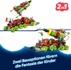 LEGO DREAMZzz Mateos Sprühdosen-Truck - Spielzeug mit 2 Baumodi, modularen Boostern und 5 Minifiguren, darunter Cooper und Mr. Oz - Geburtstagsgeschenk für Mädchen und Jungen ab 9 Jahren - 71499