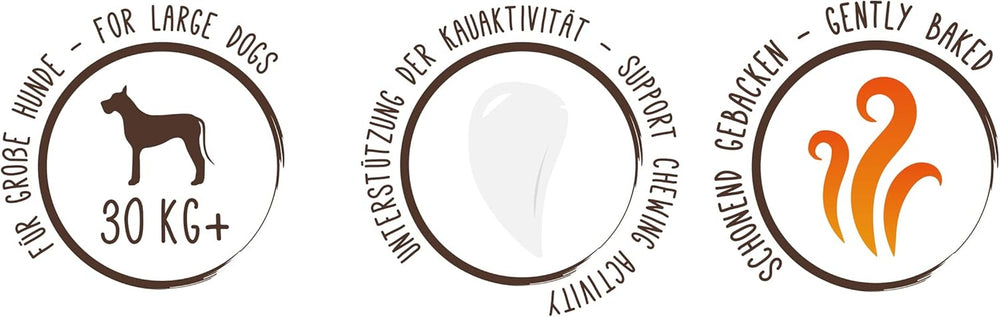 Sammy´S Müslitaler | Knusprig Gebackene Hundesnacks |5-Korn-Müslitaler Für Deine Große Fellnase (Ab 30 Kg) | 1 Kg Cereale Naty Shop