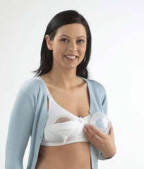 Scoici de sân Medela - fără Bpa, fabricate din silicon moale, cu găuri de ventilație respirabile, include 2 scoici Accesorii Hrana si Alaptare Bebe Naty Shop