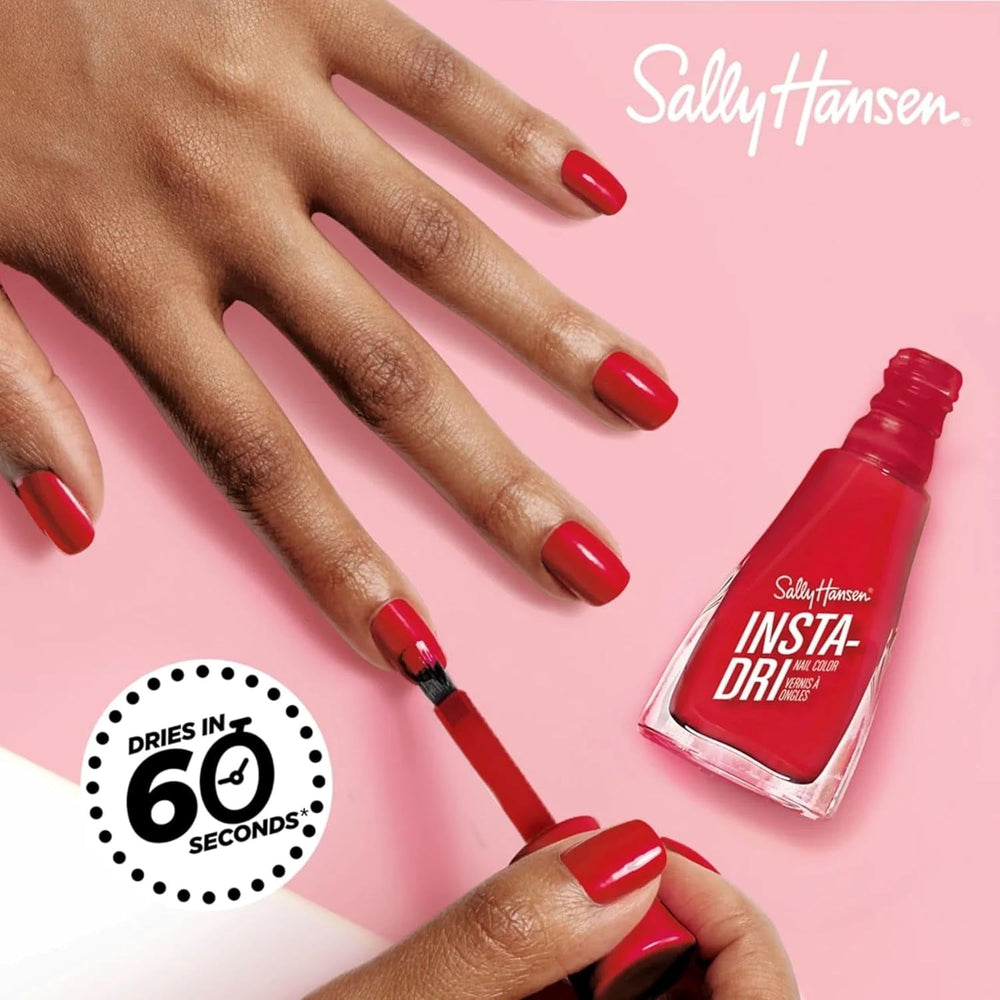 Oja Insta Dri Pink Plush, uscare rapidă, formulă vegană, culoare de lungă durată, 9,17 ml