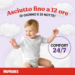 Scutece Huggies Ultra Comfort, mărimea 4 (9-14 kg), pachet de 72 de scutece