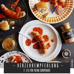 Ankerkraut Currywurst, 90g im Korkenglas, Gewürzmischung zum Anmischen selbstgemachter Currywurst-Soße oder als Topping