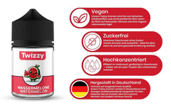 Twizzy Pepene Rosu,Food Flavouring - 60 ml - Aromă intensă Arome Naty Shop