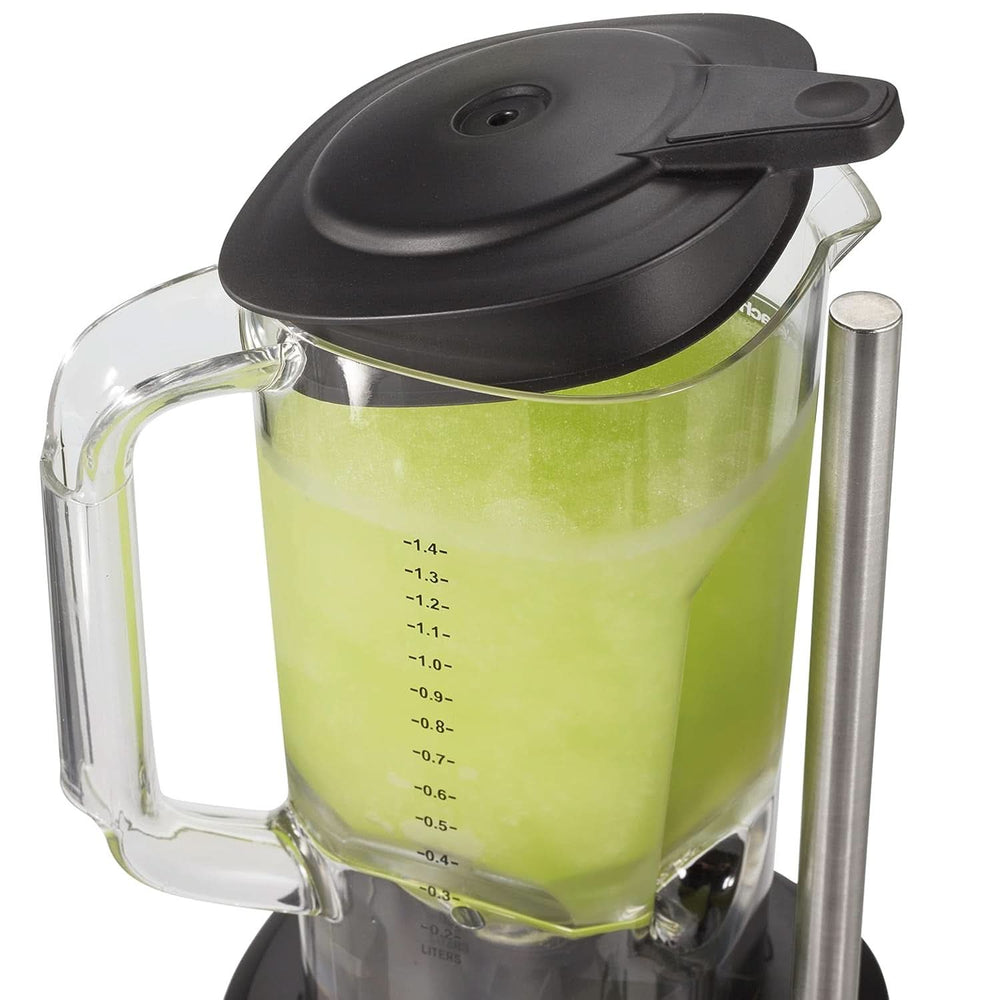 Hamilton Beach Commercial® 908®R Bar Blender, HBB908R-CE, 1 HP, 1.3 L Polycarbonate Container, 2 Speeds, 220-240V, Black Bucatarie Naty Shop