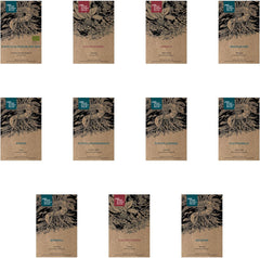 Magic Garden Seeds - Klostergarten-Kräuter Samen Geschenkset - Samen Geschenk Set Mit 11 Heil- Und Küchenkräutern - Ringelblume, Hopfen, Johanniskraut, Lavendel, Kamille, Baldrian Uvm