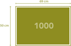 Clementoni 39604 Machu Picchu - Puzzle 1000 piese de la 9 ani, Puzzle colorat pentru adulți cu culori îndrăznețe, Joc de îndemânare pentru întreaga familie, Idee frumoasă de cadou Puzzle Naty Shop