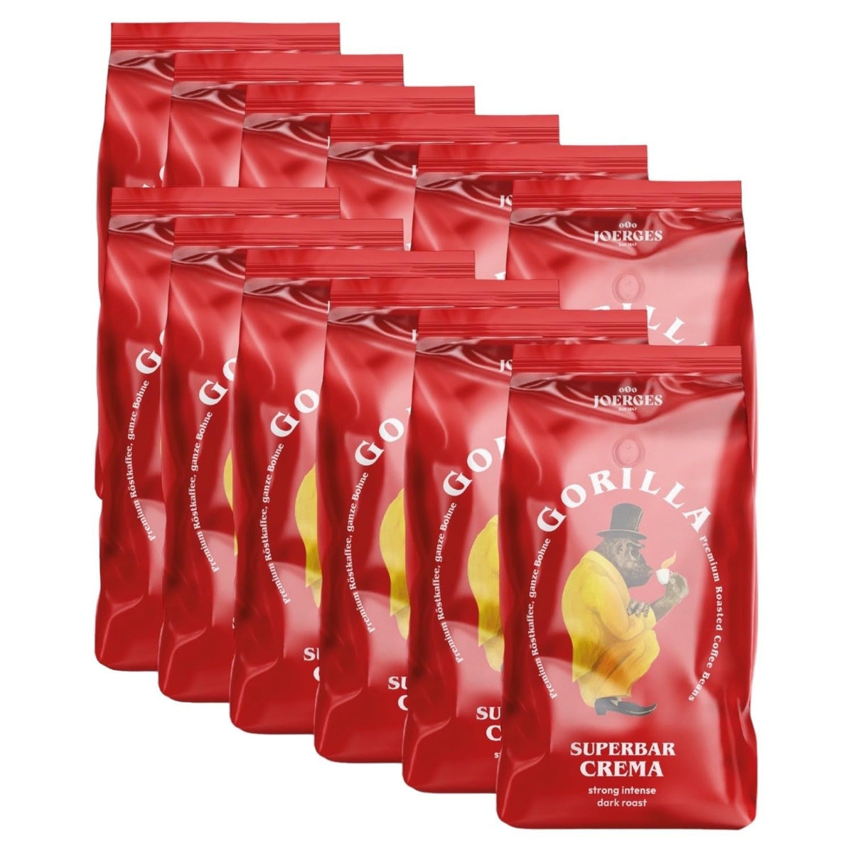 Gorilla Espresso Super Bar Crema 12 x 1kg, cafea boabe