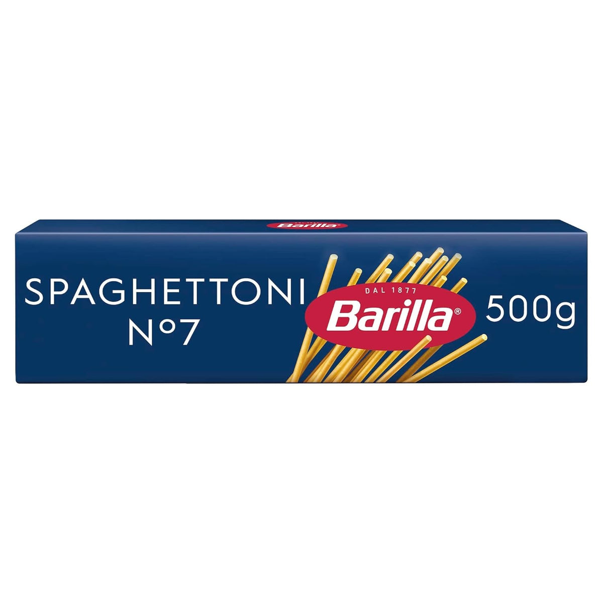 Paste Barilla Classic Spaghetti No. 7 din grâu dur, întotdeauna al dente (1 x 500 g)