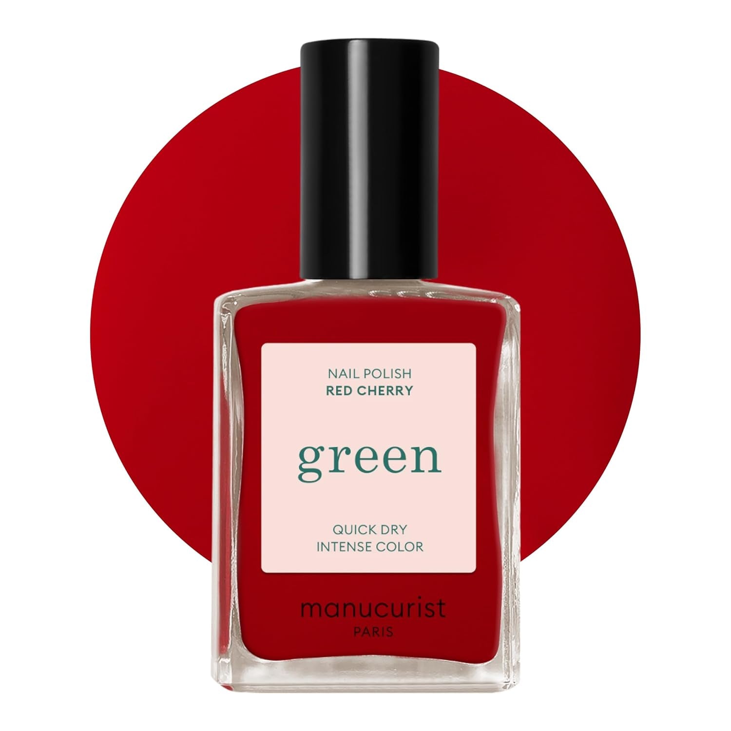 Manucurist Green - Oja Rosy Beige Shell Beige - Oja cu Uscare Rapidă - DIY Nails - Vegană 12-Free - Pe Bază de Plante - Oja - Fabricată în Franța