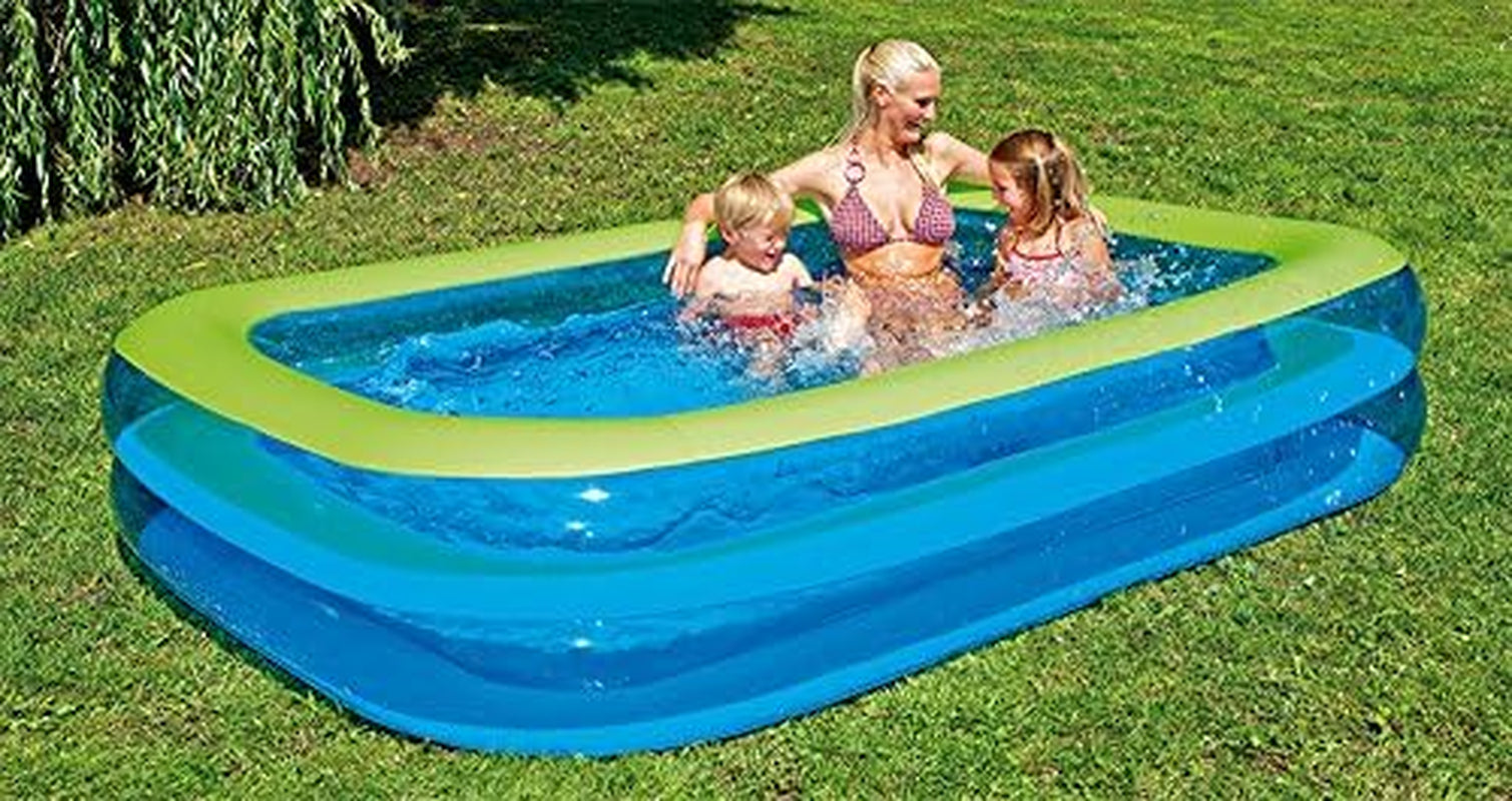 Piscină familială Negru/Apă de scurgere/Roșu