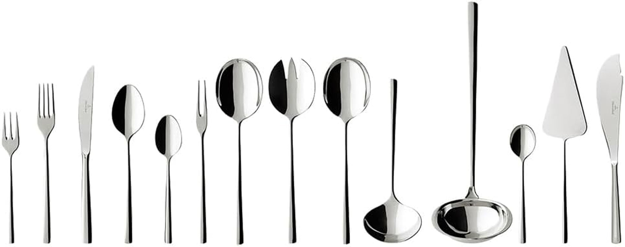 Villeroy & Boch Villeroy And Boch Piedmont Tacâmuri de masă pentru până la 12 persoane, 70 piese, oțel inoxidabil Bucatarie Naty Shop