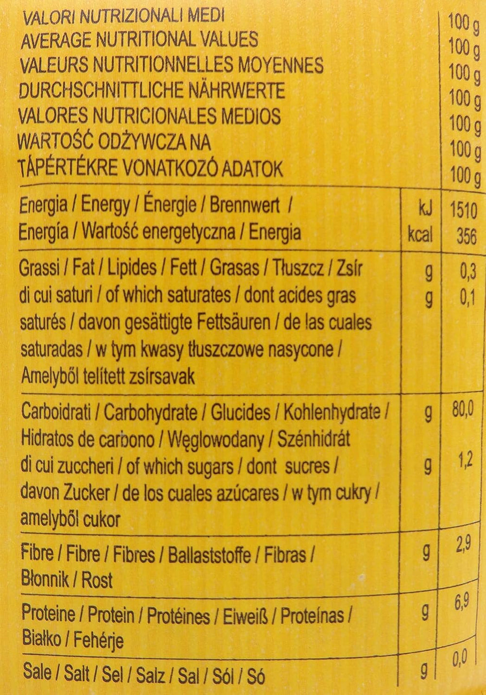 Paste fără gluten Mezze Penne cu porumb și orez, 400 g