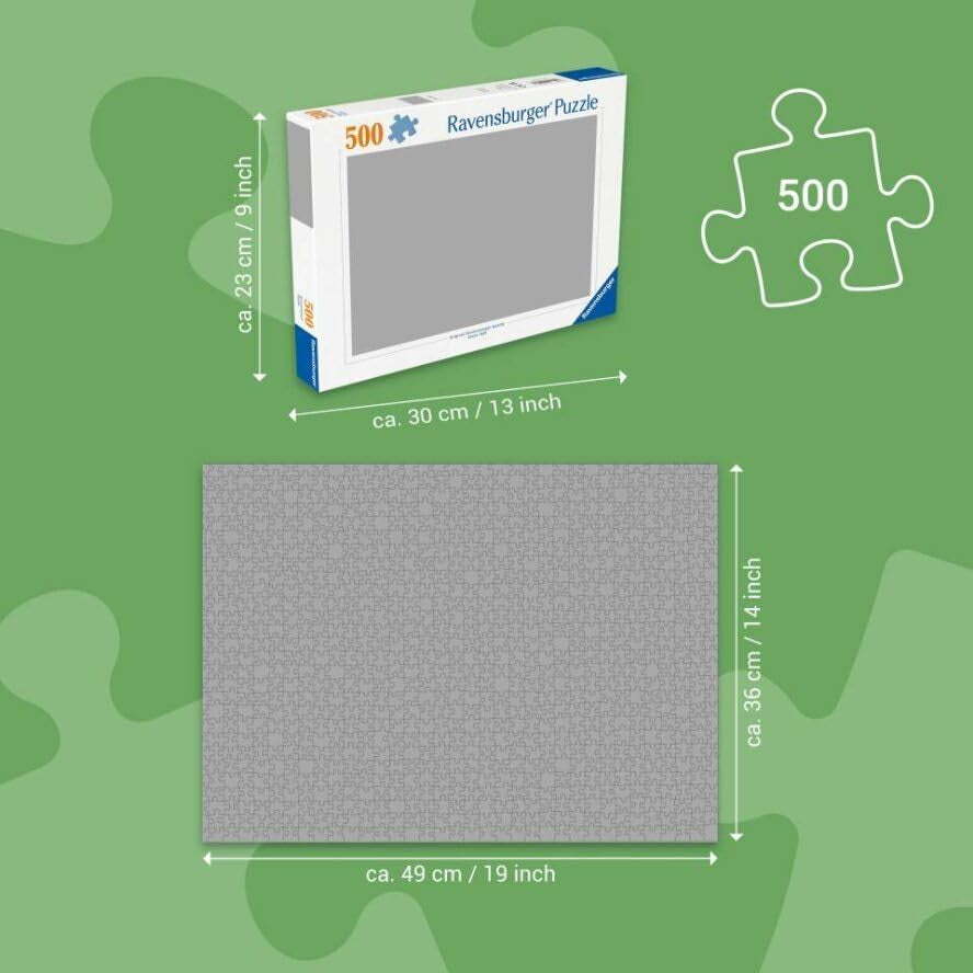 Ravensburger Puzzle 12000201 - Lacul Como, Italia - puzzle jigsaw de 500 de piese pentru adulți și copii de peste 10 ani, puzzle peisaj cu motive italiene Puzzle Naty Shop