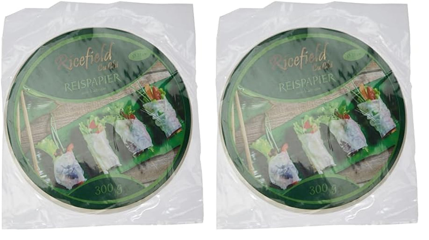 Hârtie de orez Ricefield, rotundă, 22 cm, 1 pachet (300 g)