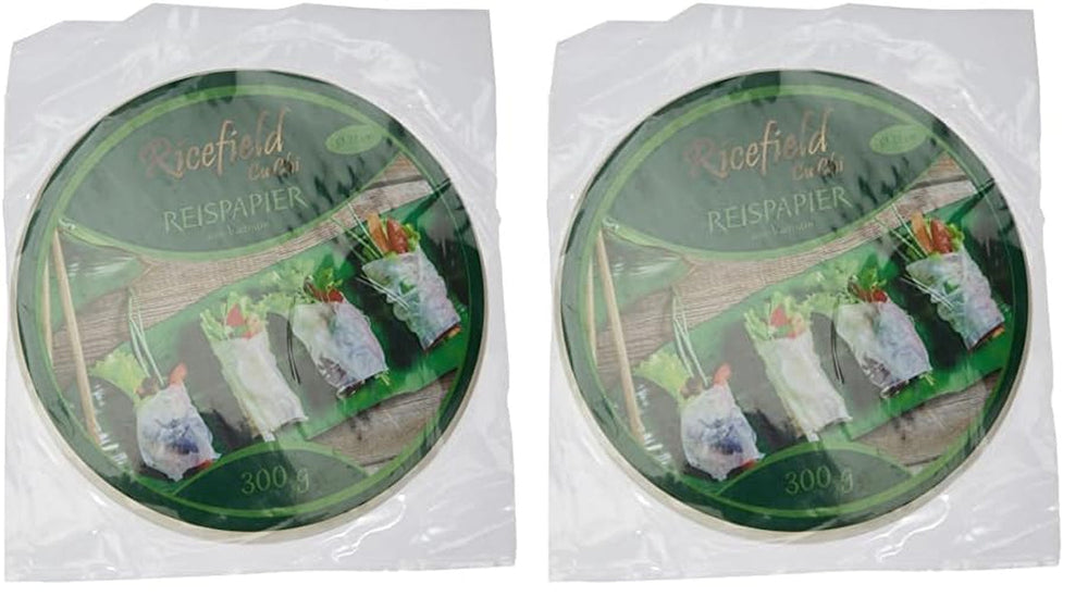 Hârtie de orez Ricefield, rotundă, 22 cm, 1 pachet (300 g)