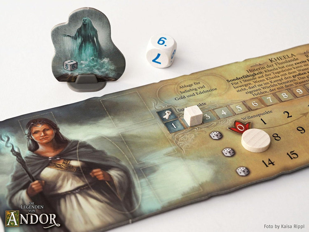 Kosmos 683122 Legendele din Andor - Big Box, joc de bază (Kennerspiel des Jahres 2013) și expansiuni suplimentare, Clasicul fantasy, joc de societate fantasy cooperativ, vârste de la 10 ani în sus