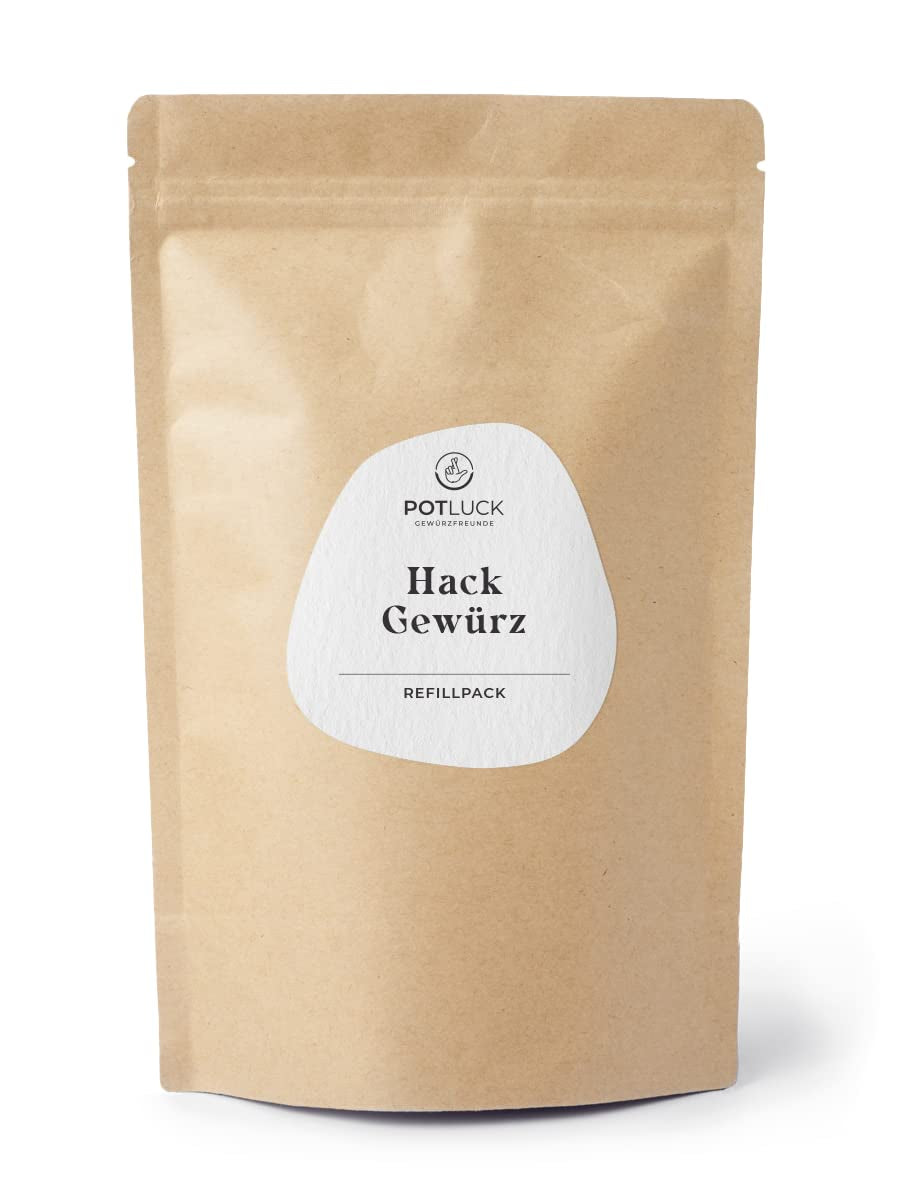Potluck | Burger Spice | Würzmischung im Keramiktopf | 100g | Vegan, glutenfrei und mit natürlichen Inhaltsstoffen