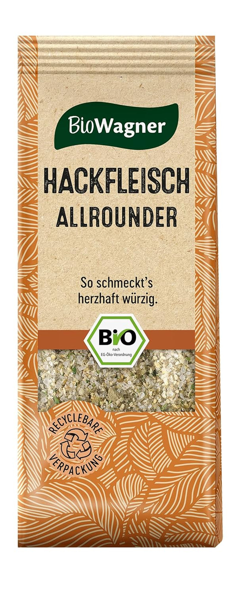 BioWagner - Bio Ras el Hanout, Gewürzmischung für orientalische und arabische Gerichte, ideal für Couscous, Tajine oder Hummus, naturbelassene Bio-Zutaten, recyclebare Verpackung, 50 g