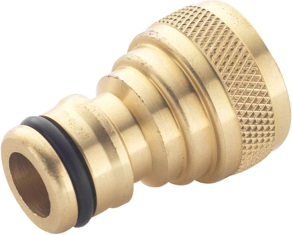 Conector robinet cu filet interior din alamă de 3/4" Spear & Jackson BWF11 – Durabil, rezistent la rugină, rezistent la temperatură, conexiune fiabilă la furtun pentru grădină și utilizare în exterior
